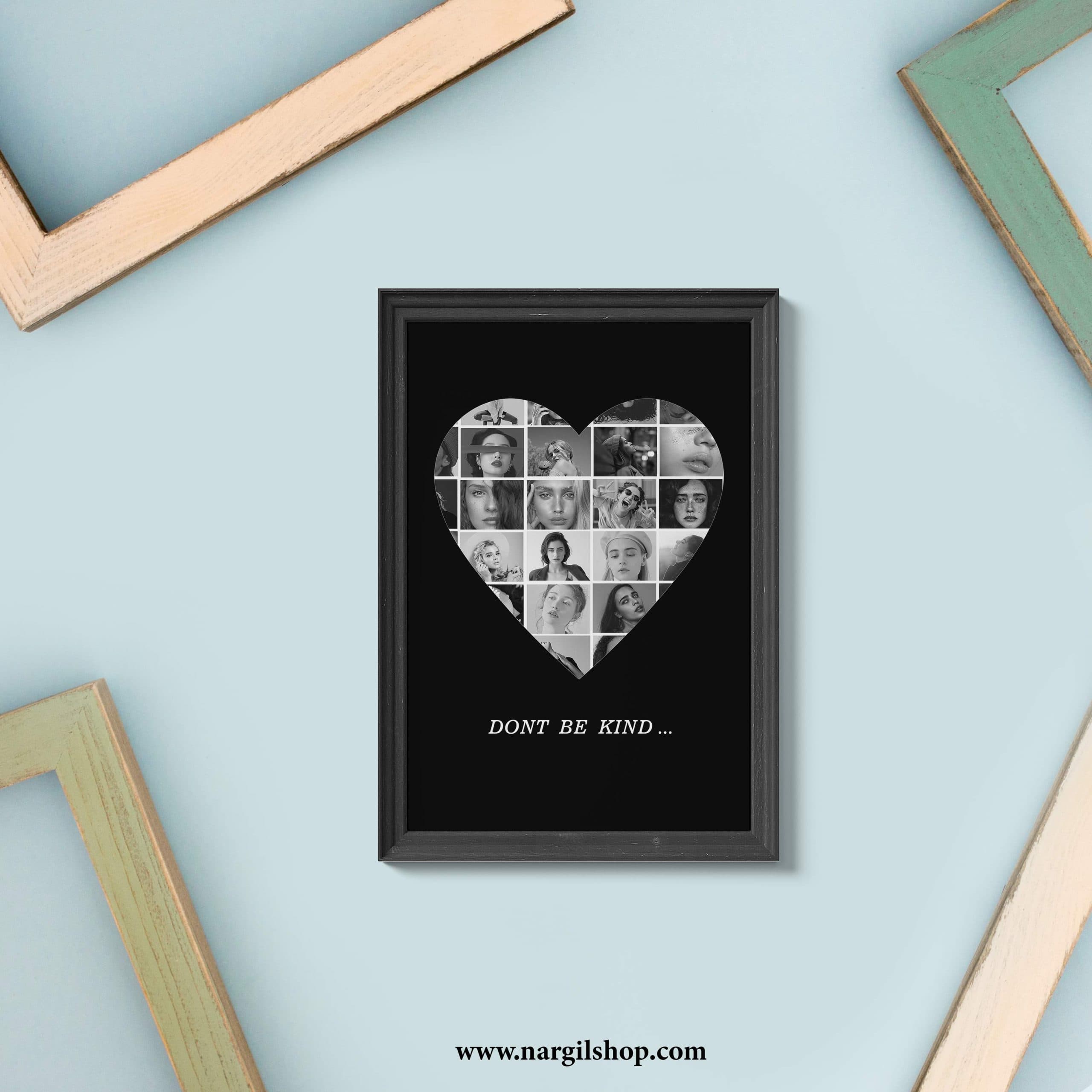 تابلو عاشقانه و کلاژ 03 | Romantic Frame and Collage 03