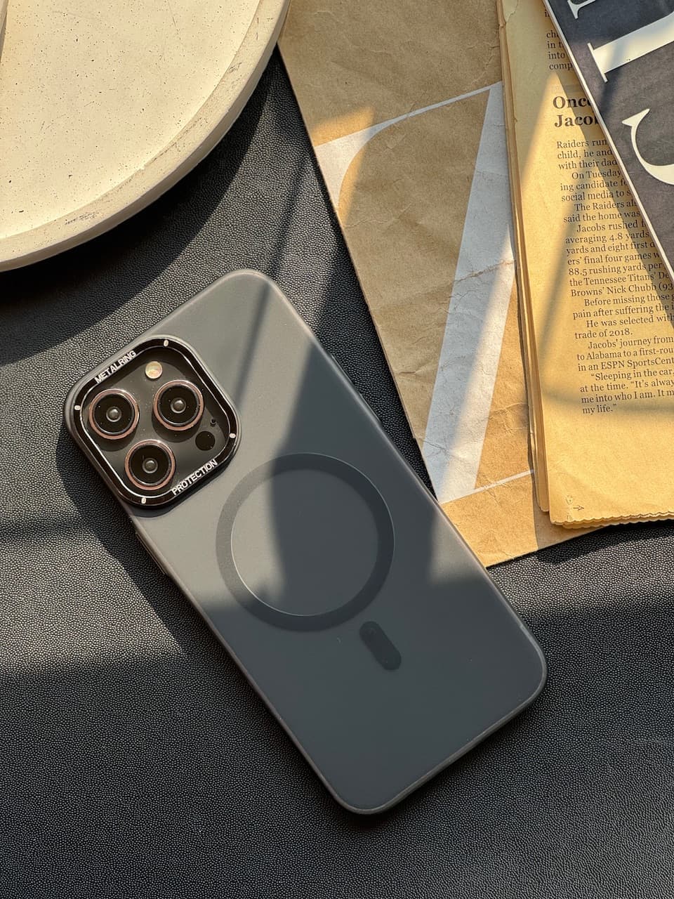قاب آیفون Metal Ring with MagSaf — تصویر ۴