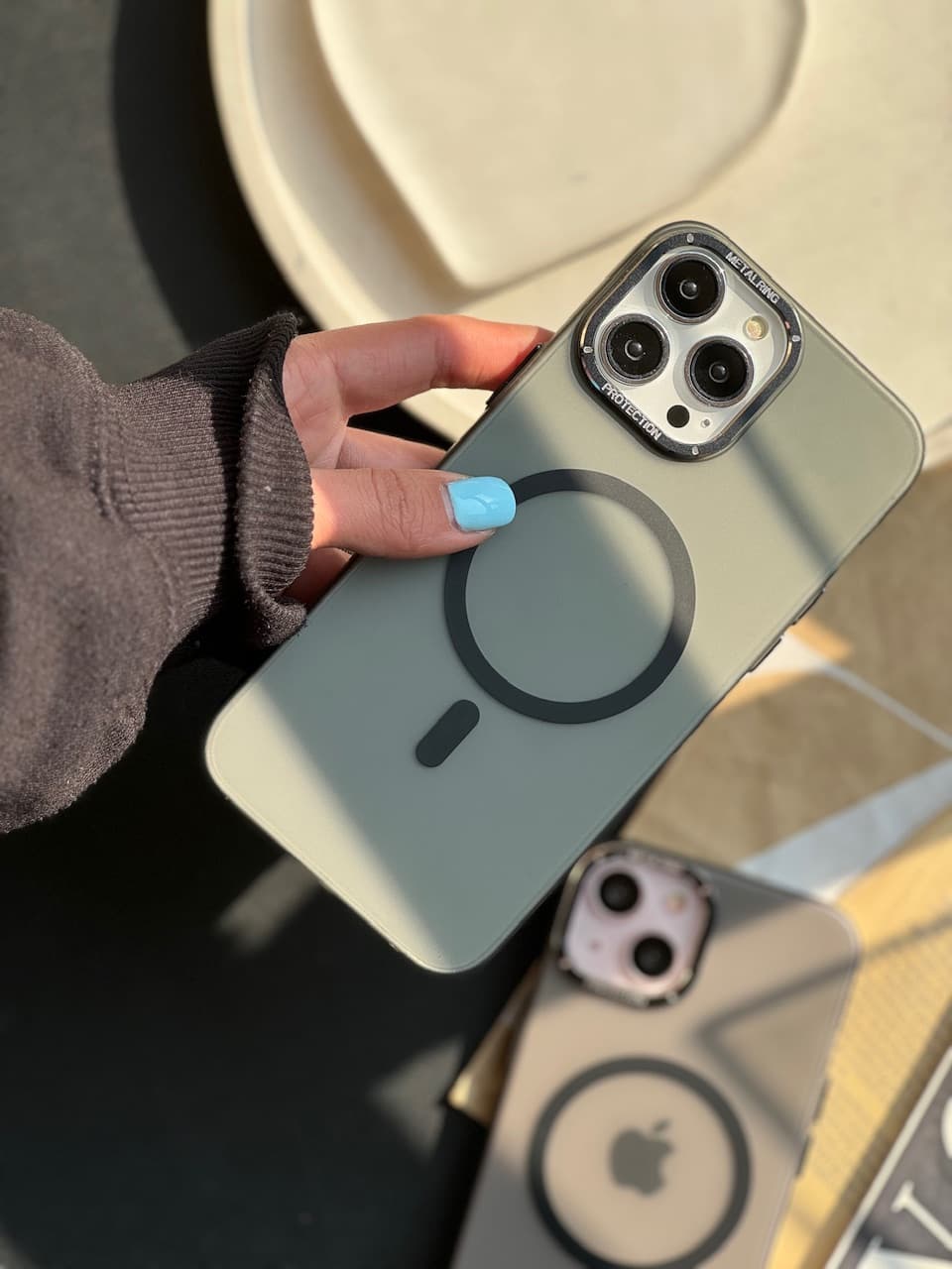 قاب آیفون Metal Ring with MagSaf — تصویر ۵