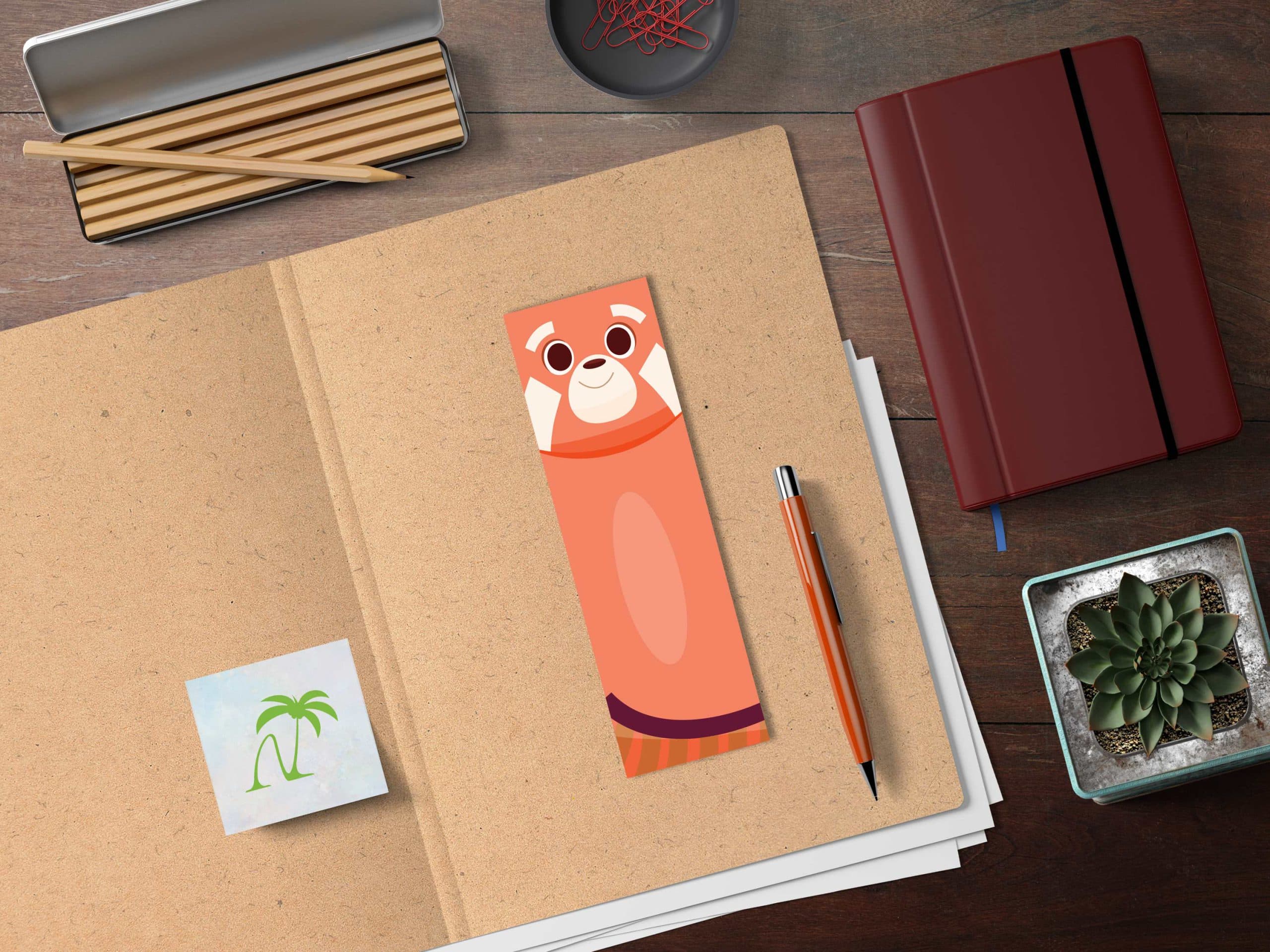 بوک مارک | نشانگر کتاب مدل گوگولی 41 | The Cute Bookmark 41 — تصویر ۲