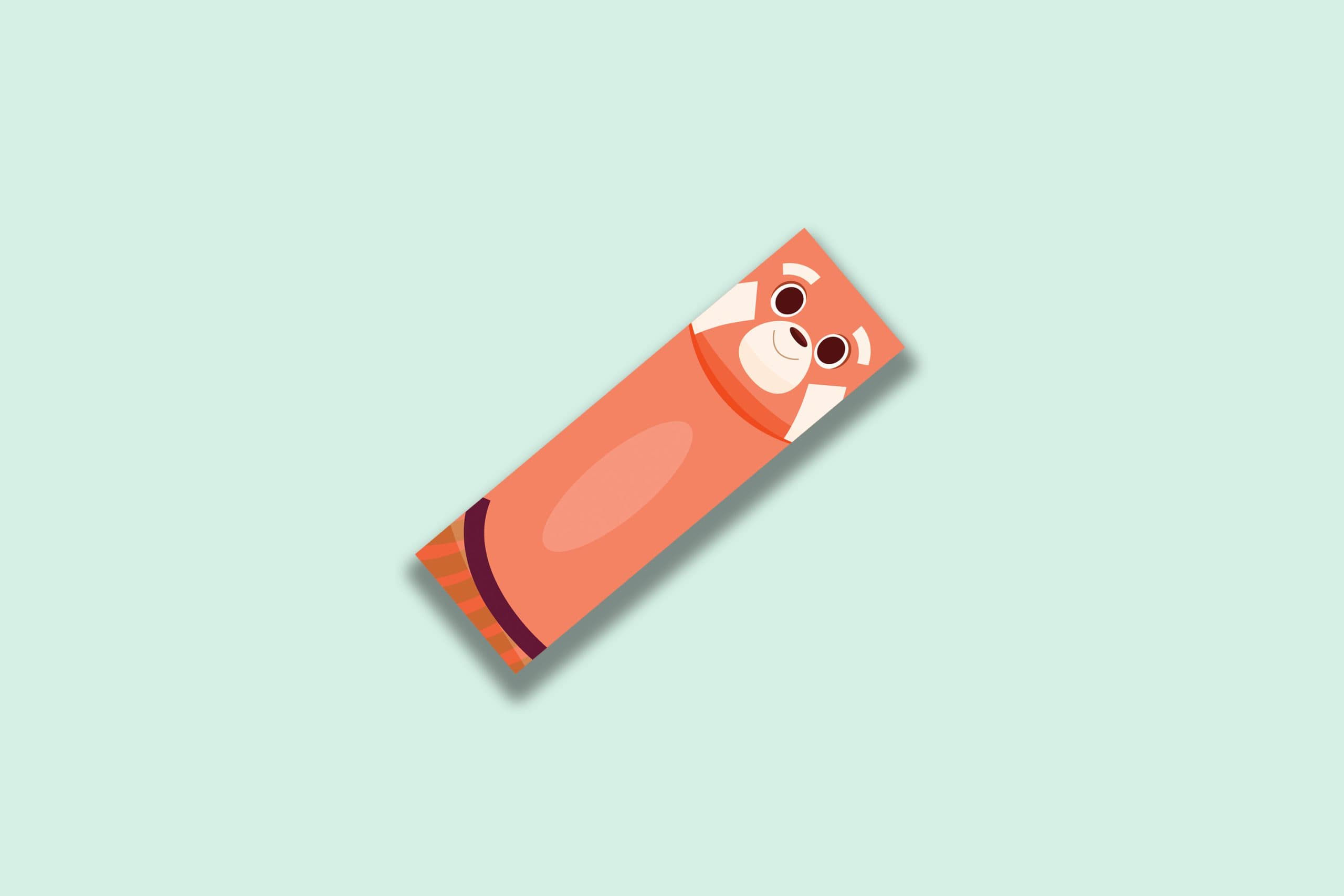 بوک مارک | نشانگر کتاب مدل گوگولی 41 | The Cute Bookmark 41