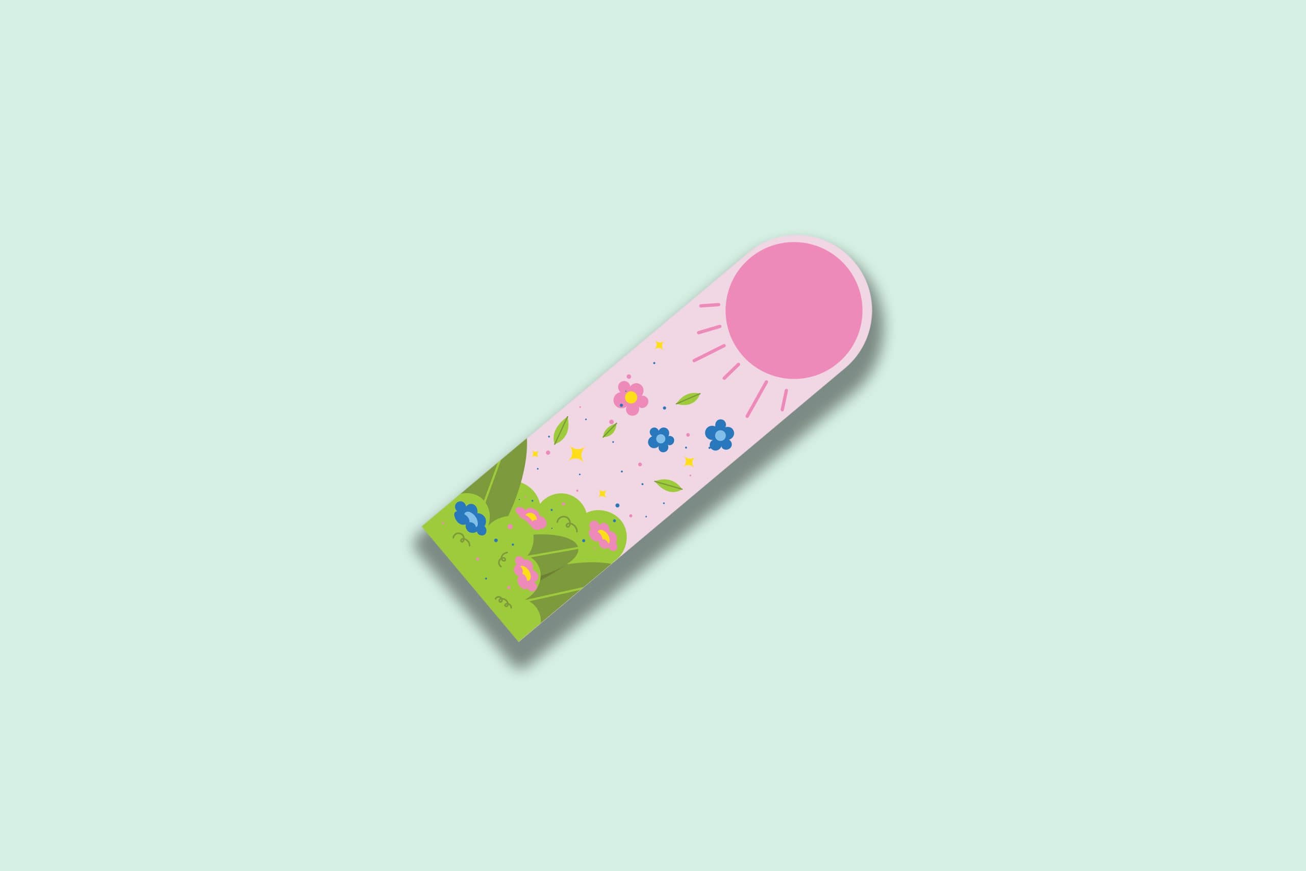 بوک مارک | نشانگر کتاب مدل فصل بهار 29 | Spring Bookmark 29