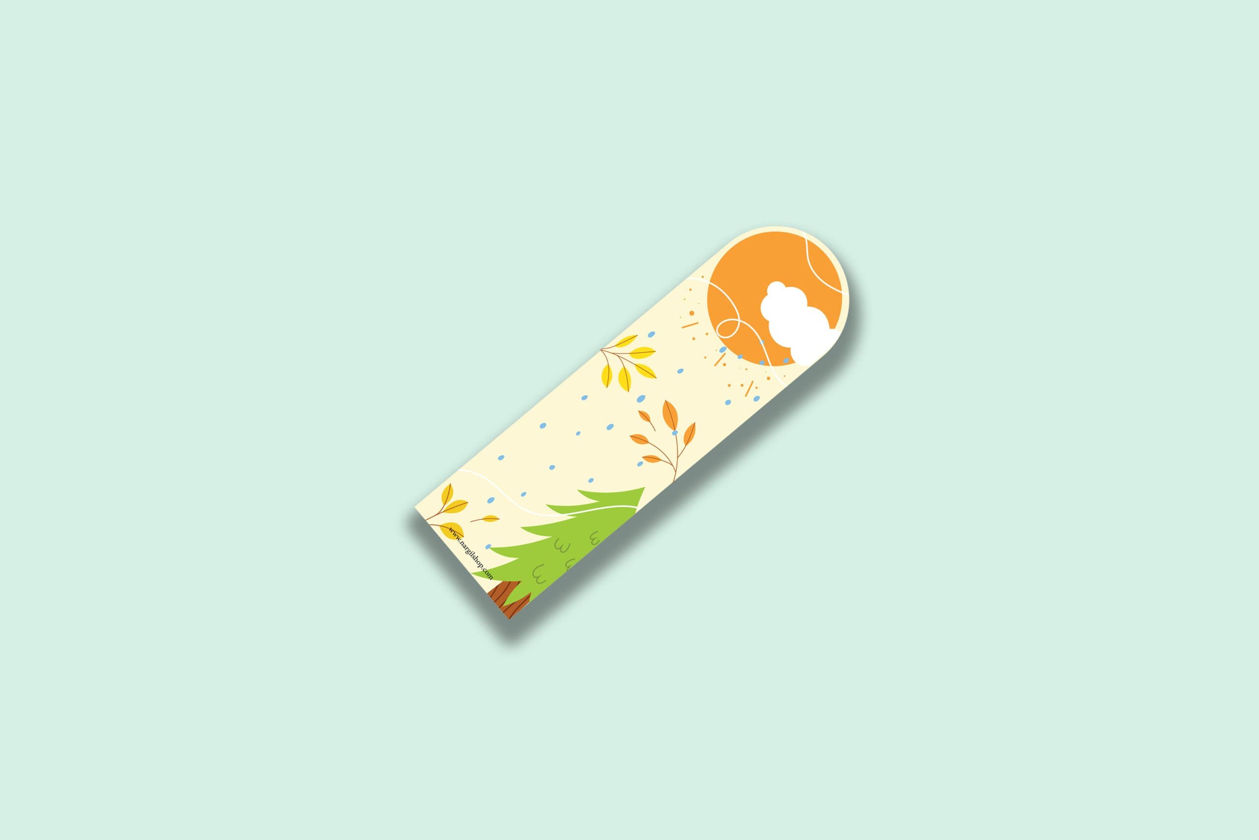 بوک مارک | نشانگر کتاب مدل فصل پاییز 31 | Fall Bookmark 31