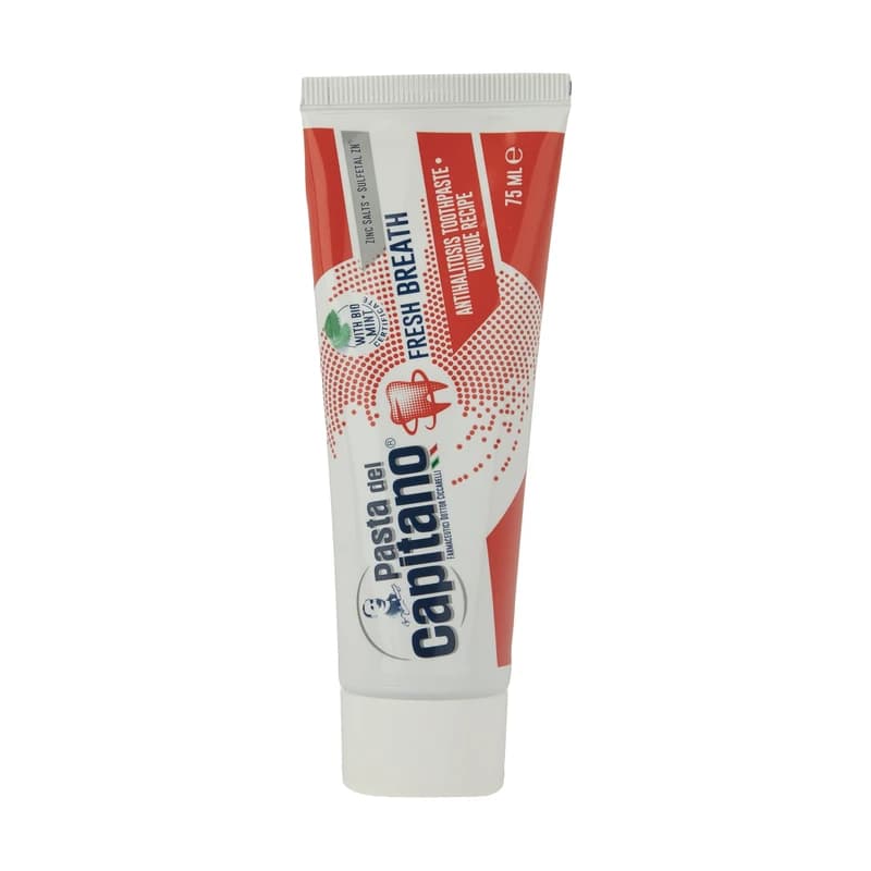 خمیر دندان خوشبو کننده دهان پاستا دل کاپیتانو مدل Fresh Breath