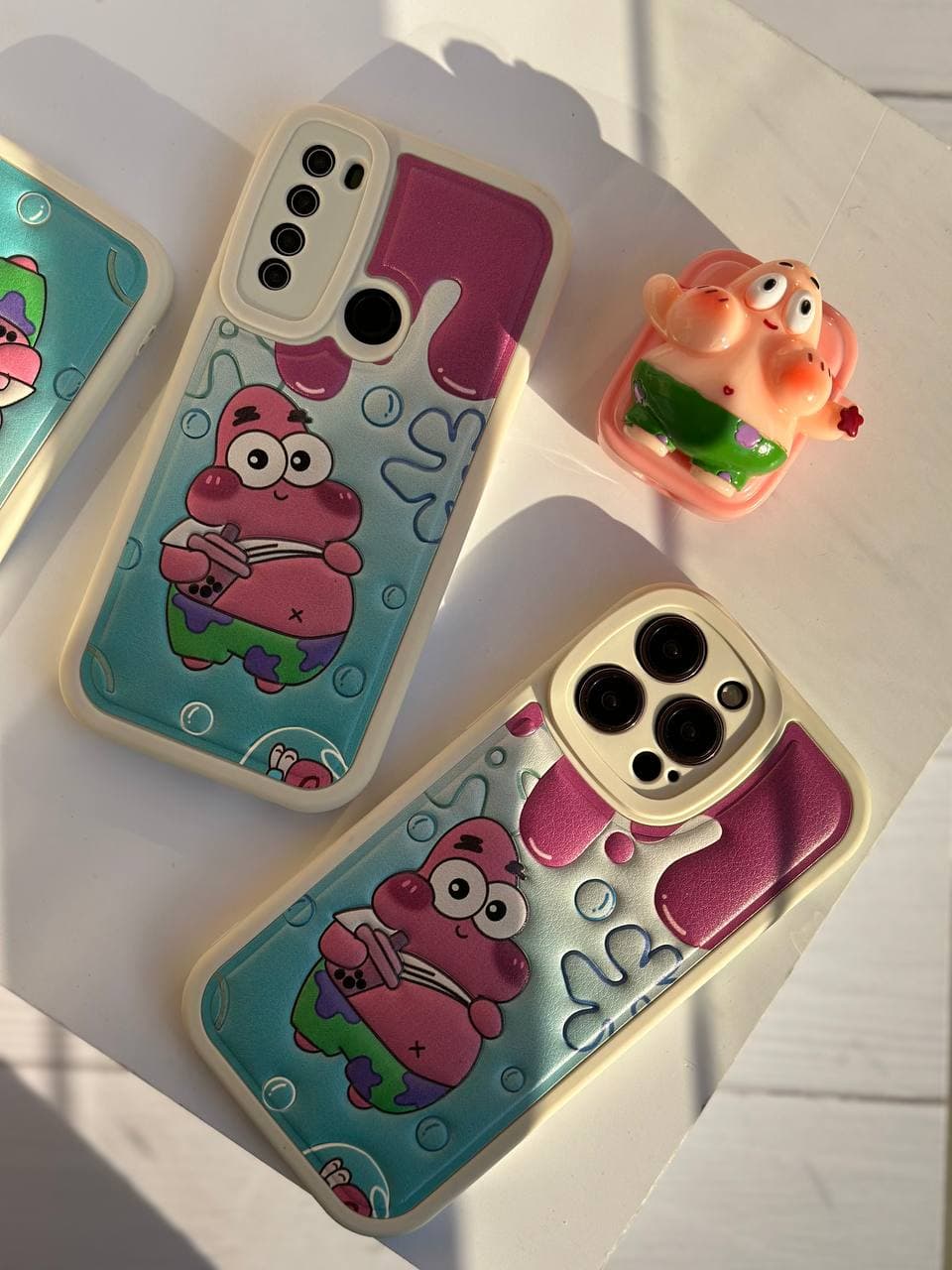 قاب پاتریک چرمی Patrick Star (آیفون سامسونگ شیائومی) — تصویر ۵