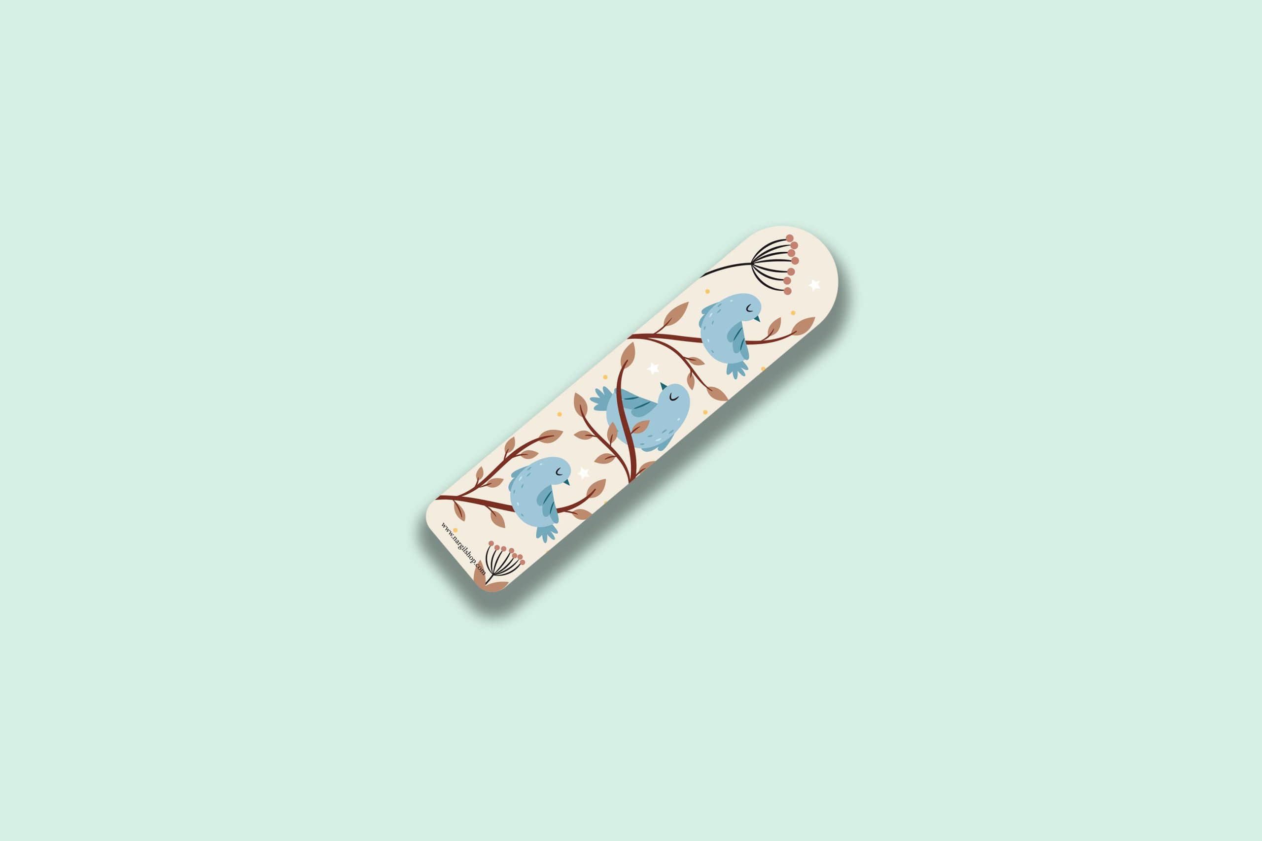 بوک مارک | نشانگر کتاب مدل پرنده بر روی شاخه 09 | Brid on a branch Bookmark 09