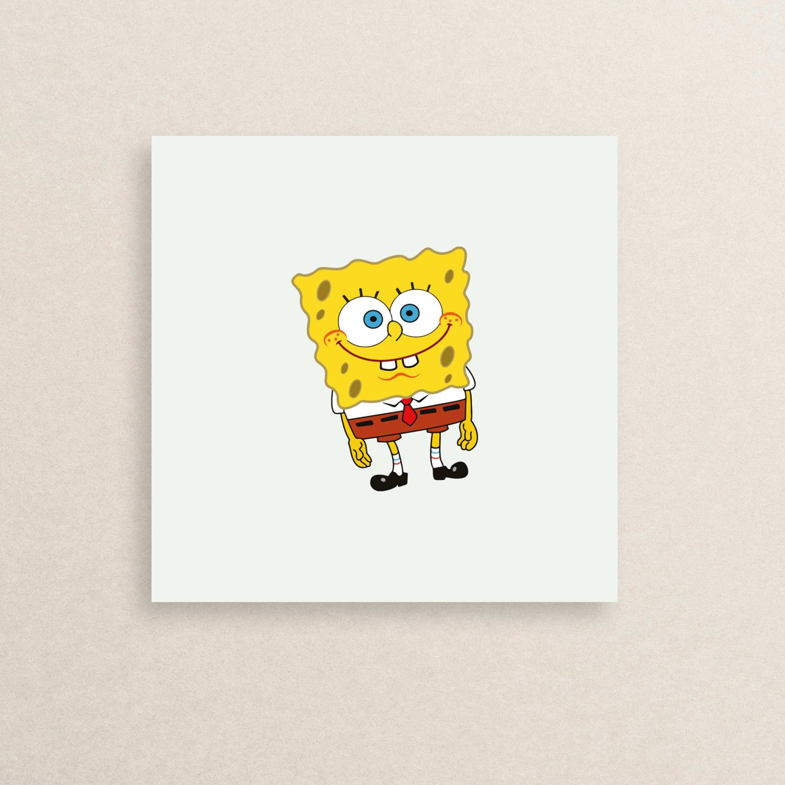 استیکر باب اسفنجی 02 | SpongeBob sticker 02