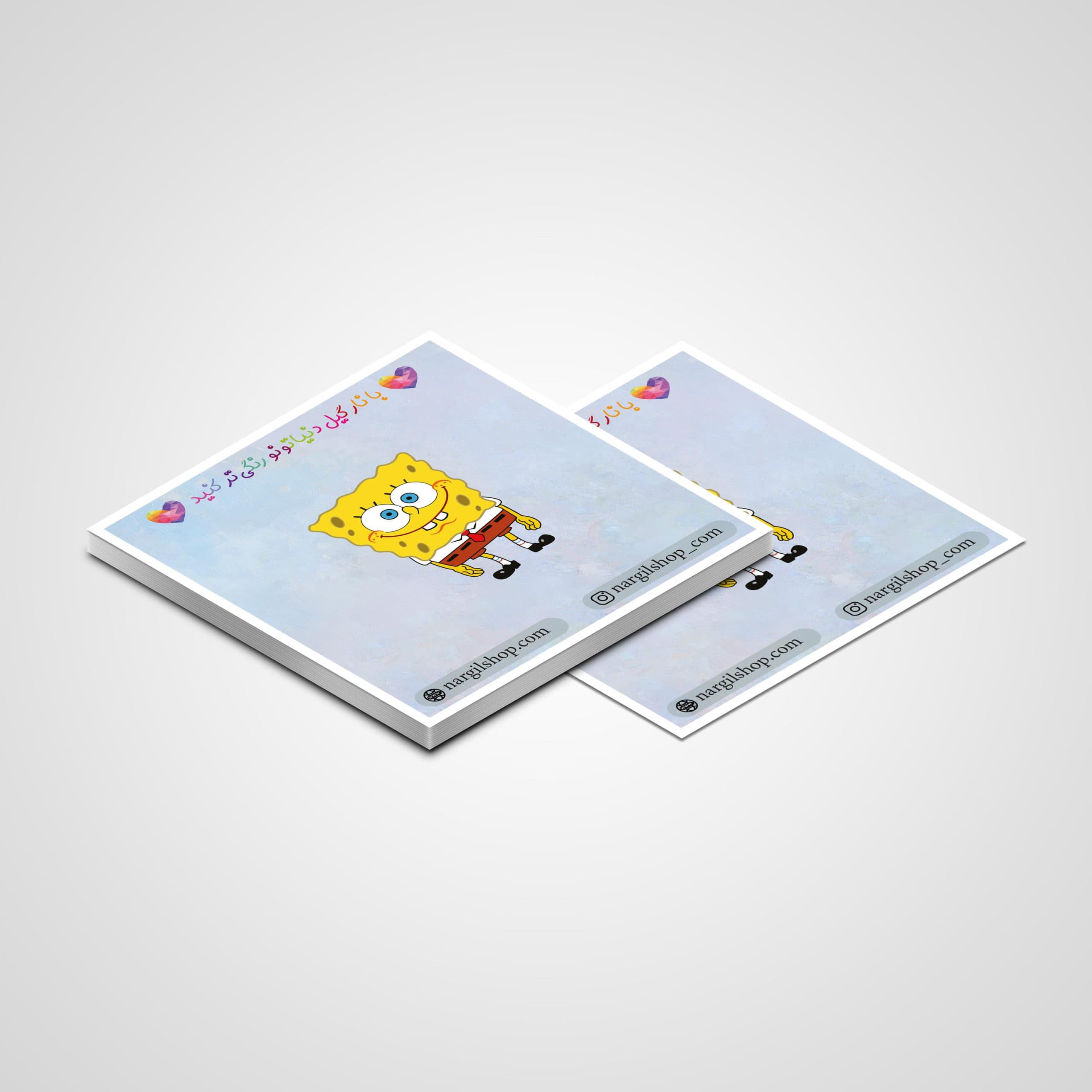 استیکر باب اسفنجی 02 | SpongeBob sticker 02 — تصویر ۲