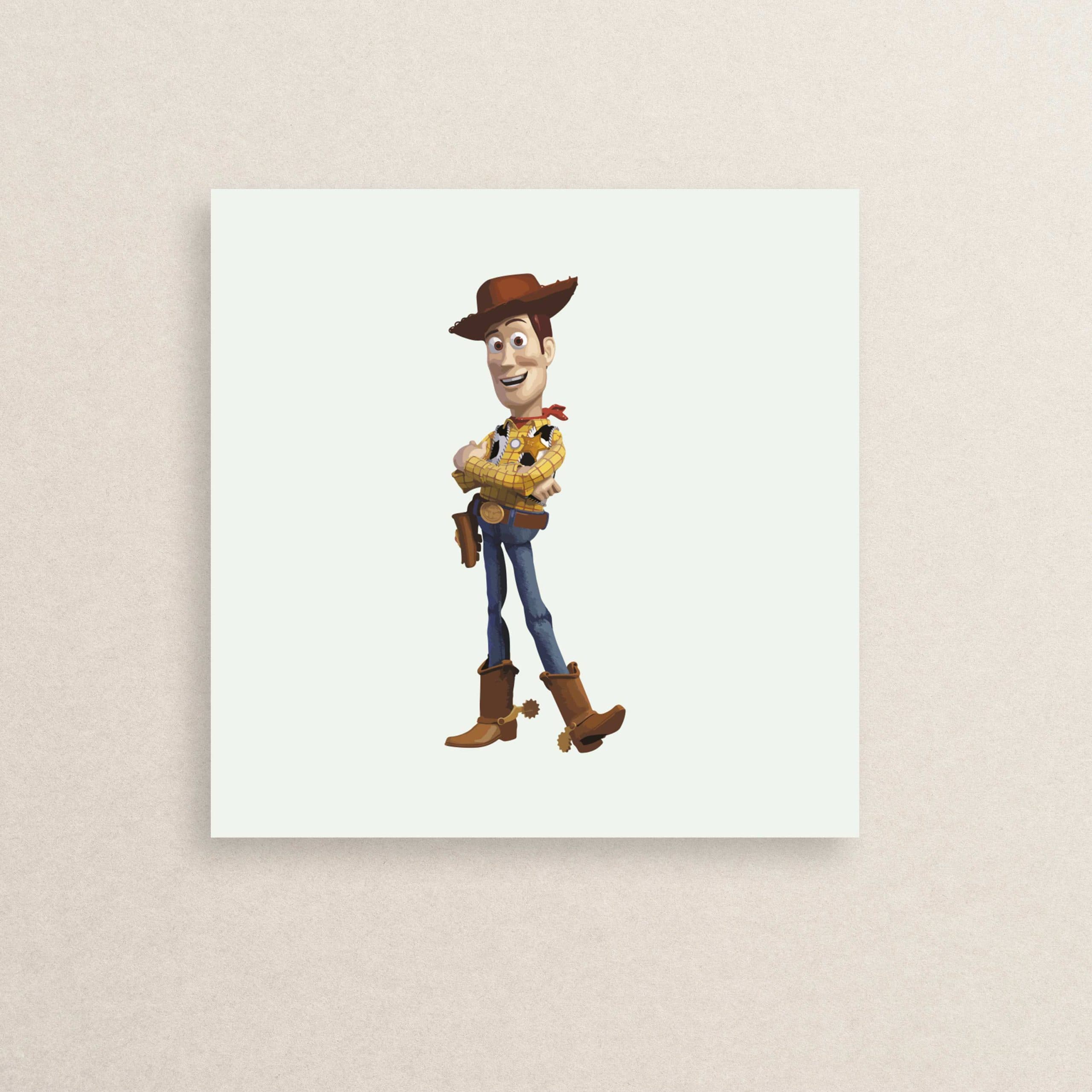 استیکر وودی داستان اسباب بازی ها 03 | Toy story Woody sticker 03