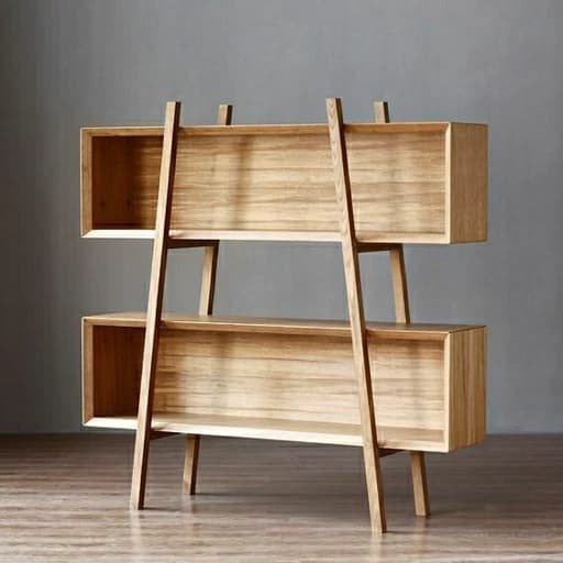 کمد کنسول کتابخانه چوبی مبلمان اورلین مدل 963420