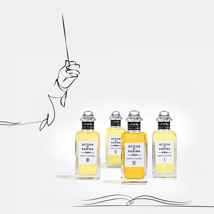 عطر ادکلن زنانه و مردانه آکوا دی پارما نوت دی کلونیا ۴ Acqua di Parma Note di Colonia IV حجم ۱۵۰ میلی لیتر | Acqua Di Parma Note di Colonia IV Eau de Cologne 150 ml — تصویر ۳