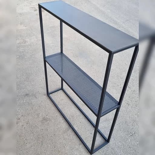 استند فلزی دکوری و کتابخانه مبلمان اورلین مدل 963415