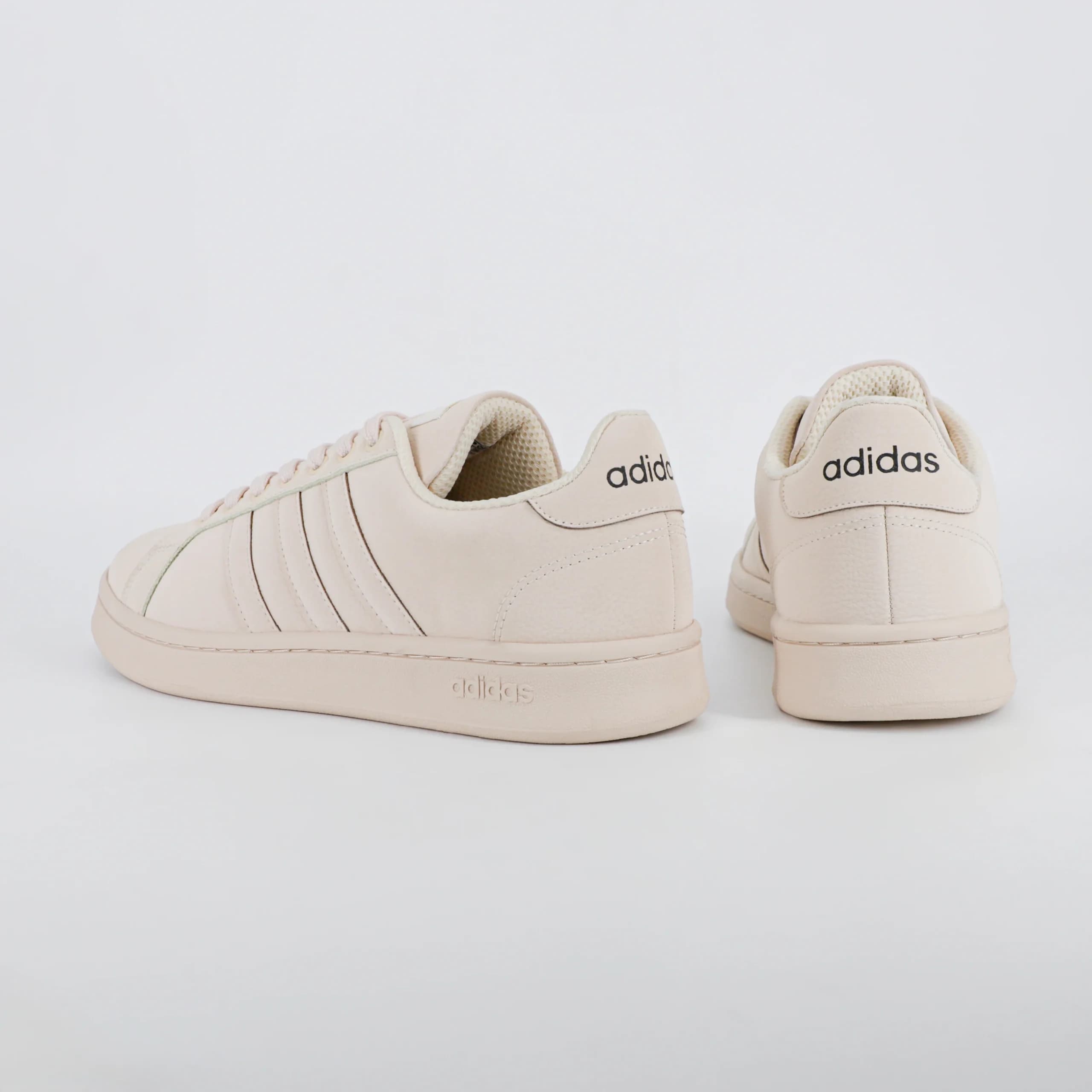 کتونی آدیداس گرند کورت ADIDAS GRAND COURT مردانه کرم کد 2265 — تصویر ۵