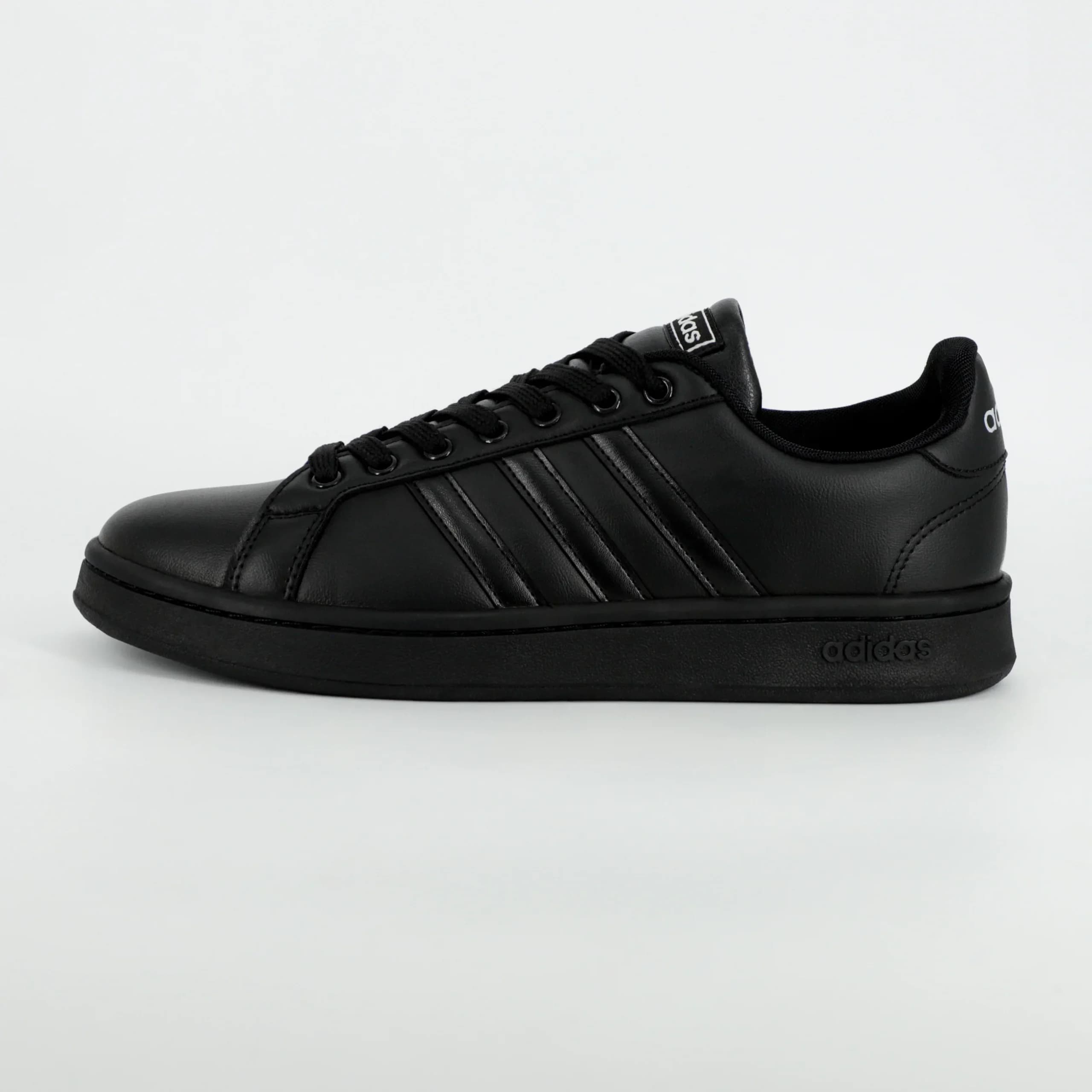 کتونی آدیداس گرند کورت ADIDAS GRAND COURT مردانه مشکی کد 758 — تصویر ۳