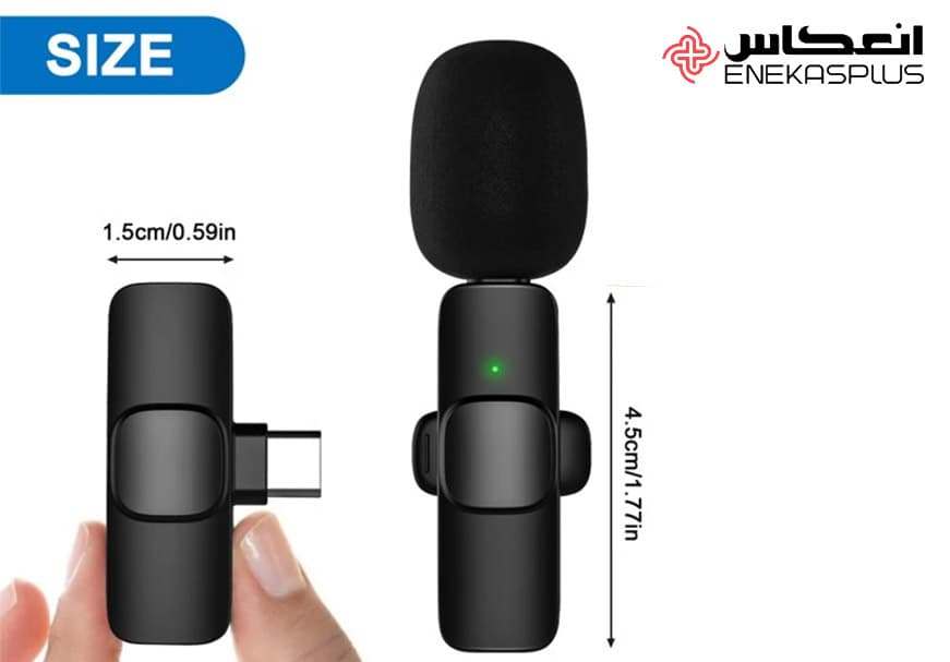 میکروفن یقه ای مدل K9 — تصویر ۶