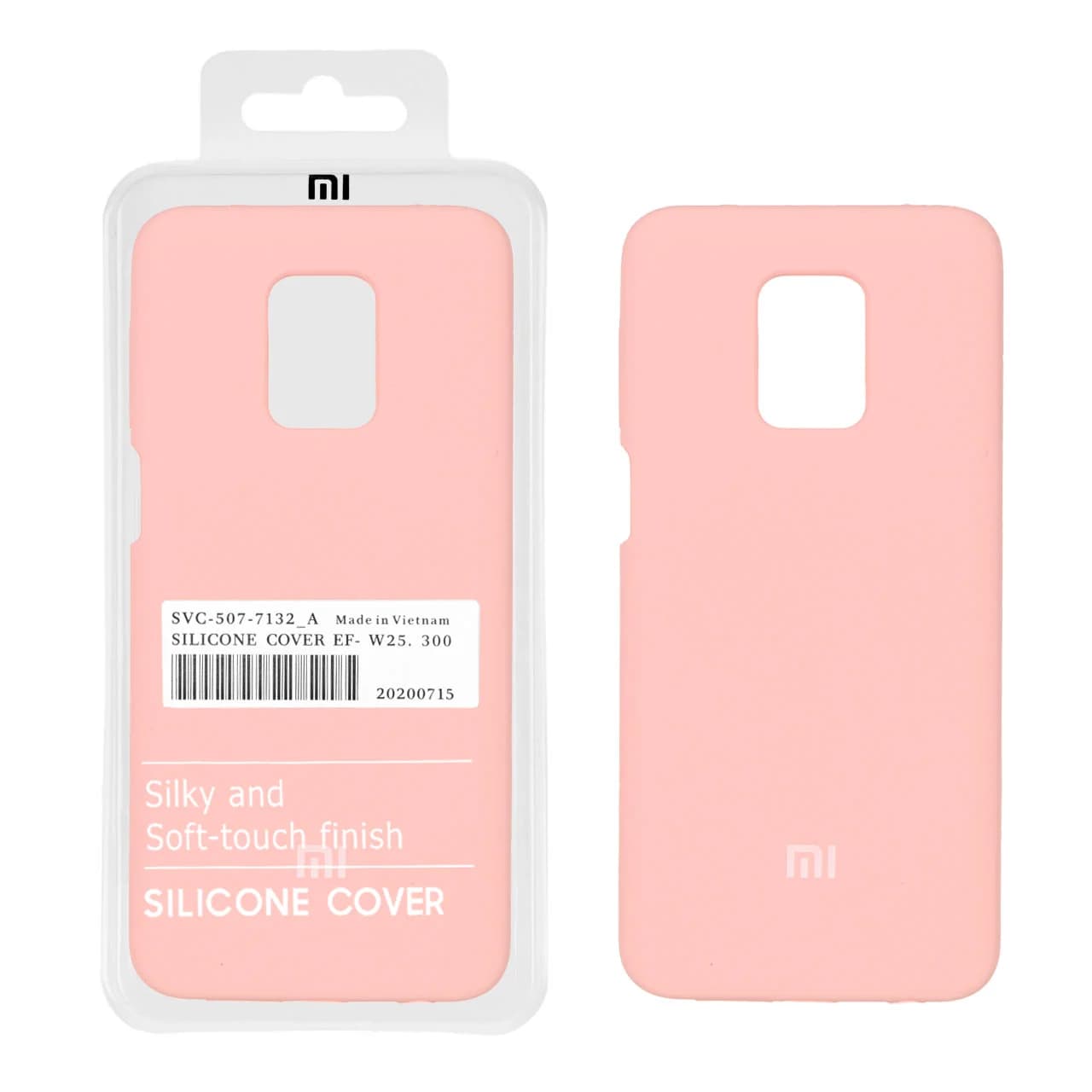 قاب سیلیکونی پاک کنی اورجینال درجه یک Xiaomi Redmi Note 9S / Redmi Note 9 Pro / Redmi Note 9 Pro Max — تصویر ۲