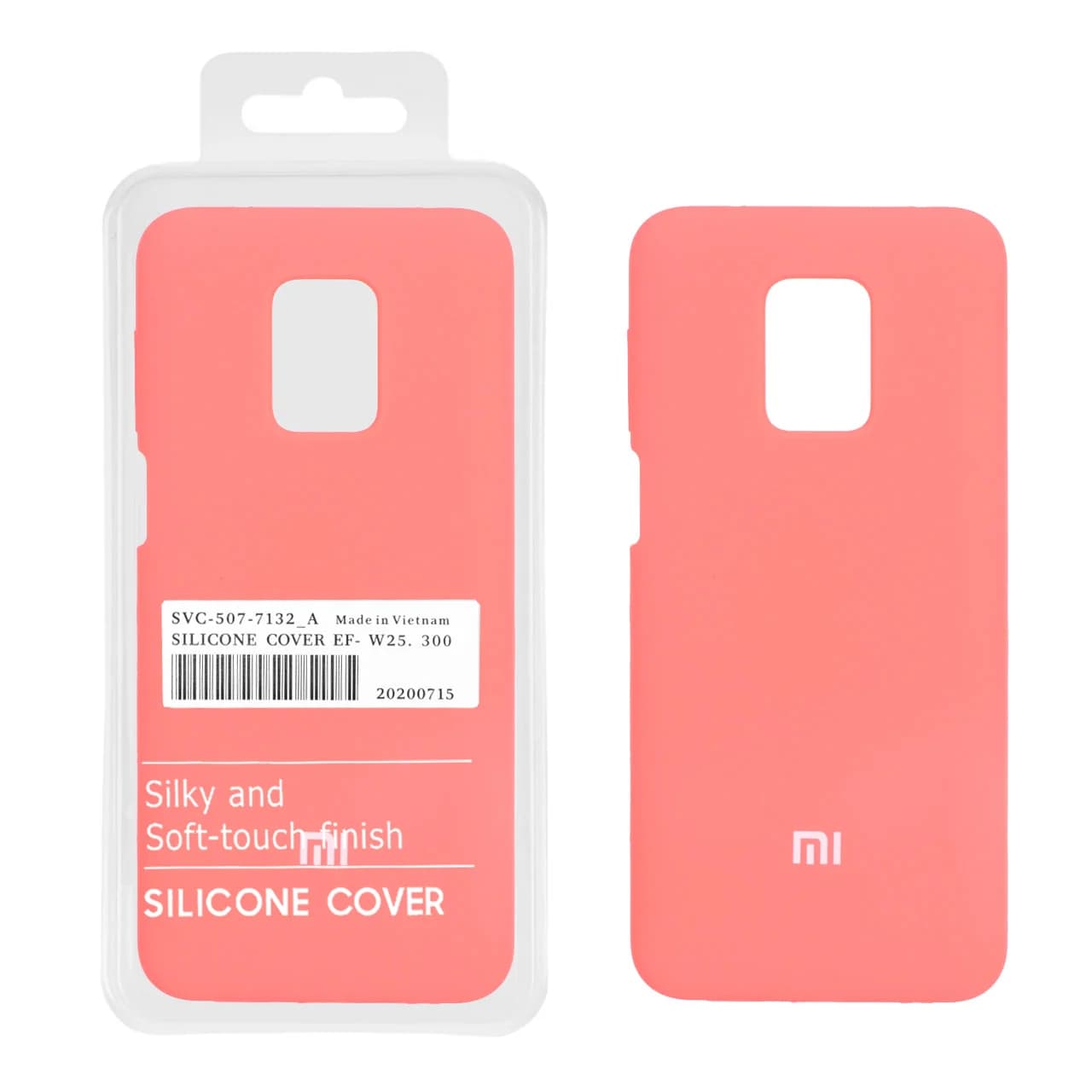 قاب سیلیکونی پاک کنی اورجینال درجه یک Xiaomi Redmi Note 9S / Redmi Note 9 Pro / Redmi Note 9 Pro Max — تصویر ۳
