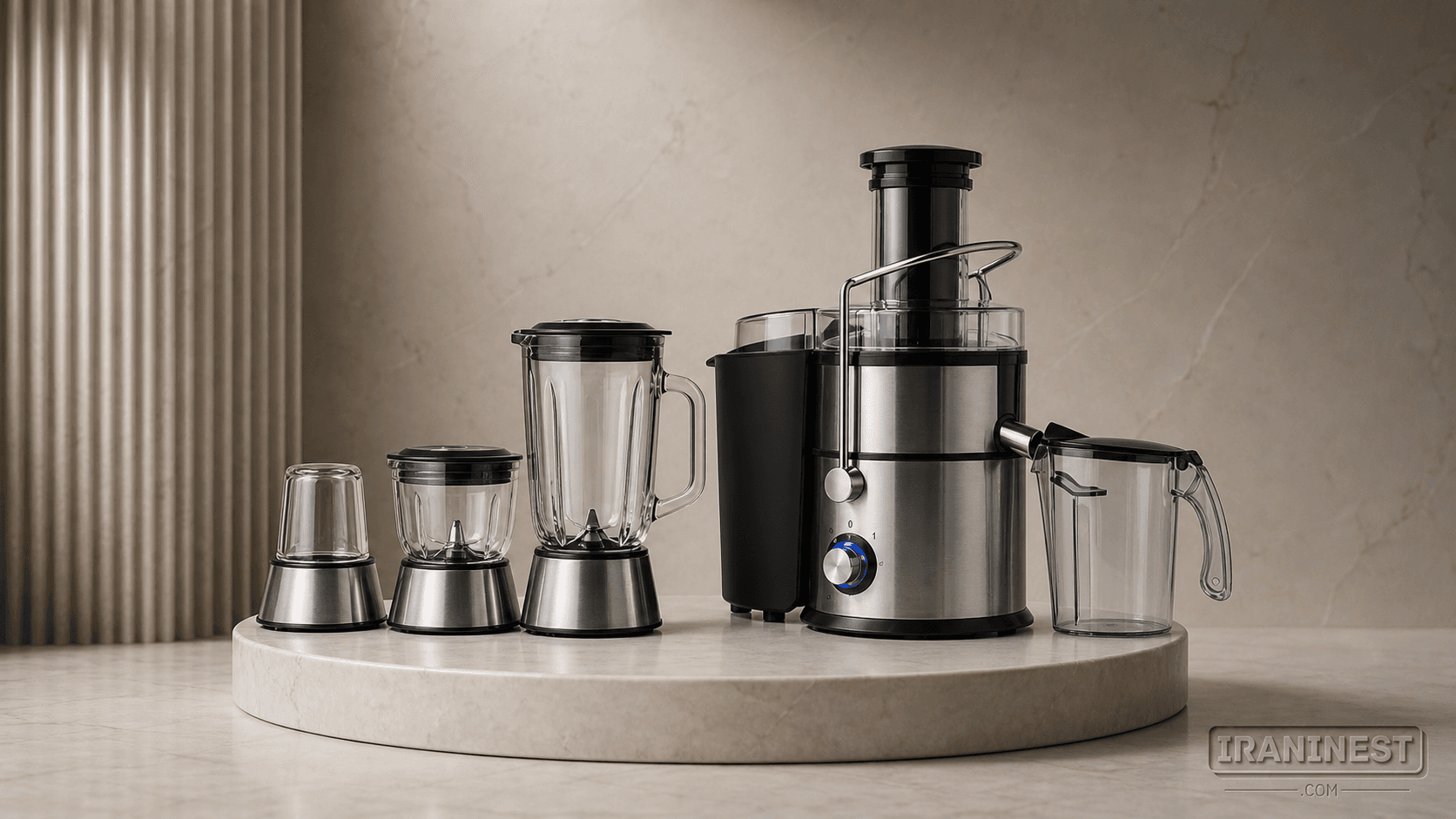 آبمیوه گیر 4 کاره minMAX مدل MNG-1100S — تصویر ۳