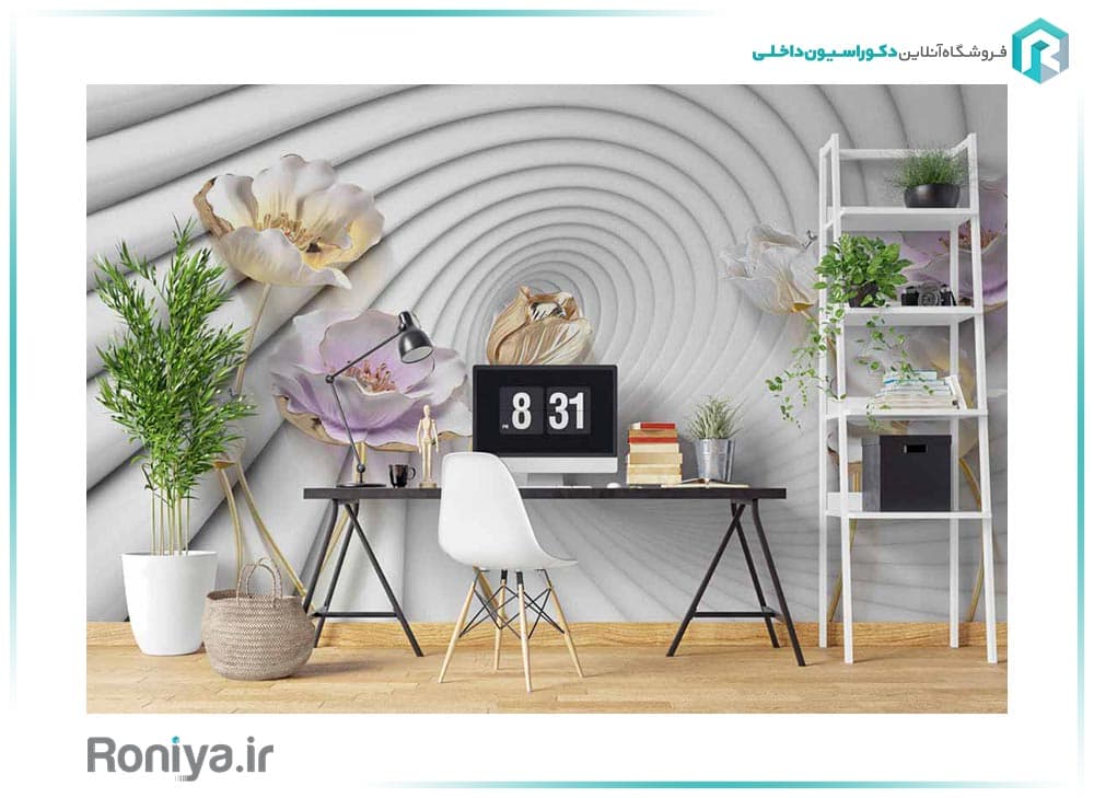 پوستر سه بعدی گل 3DF-312 — تصویر ۲