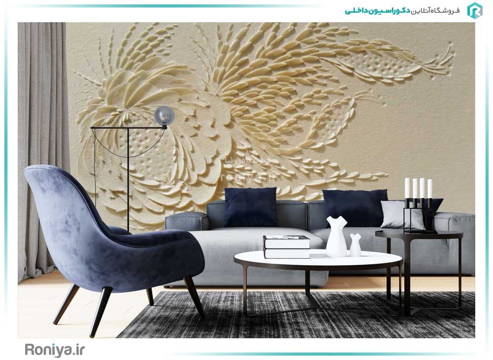پوستر دیواری گچبری کد 3DF-185 — تصویر ۳