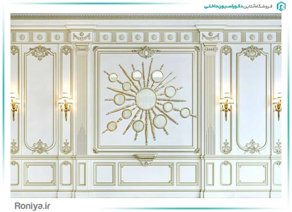 پوستر دیوار کلاسیک گچبری 3DF-540 — تصویر ۲