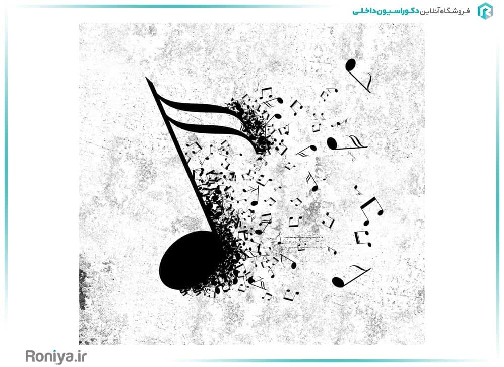 پوستر دیواری موسیقی کد 3DF-024 — تصویر ۳