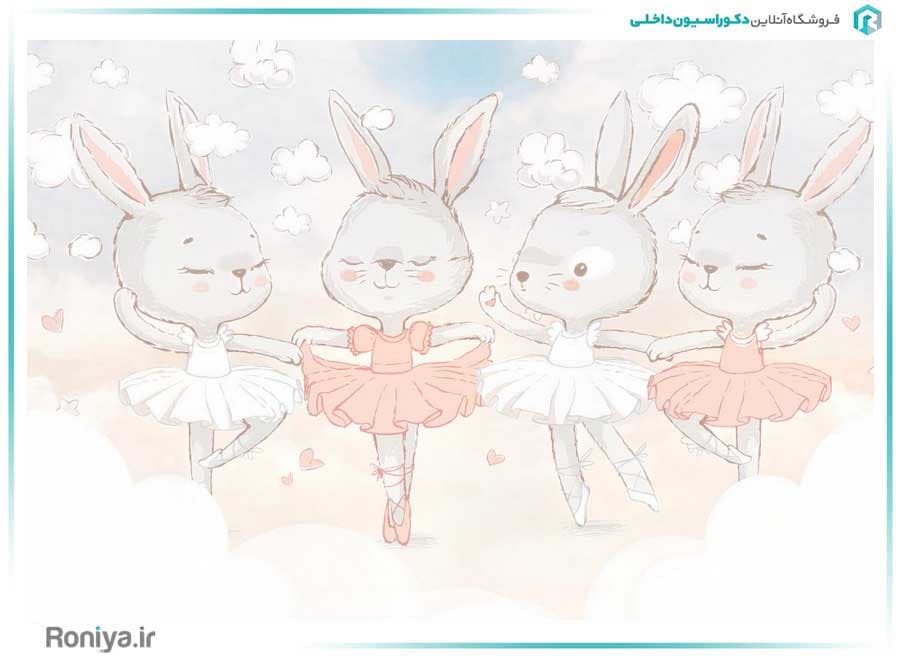 پوستر دیواری کودک رقص باله کد NT-115