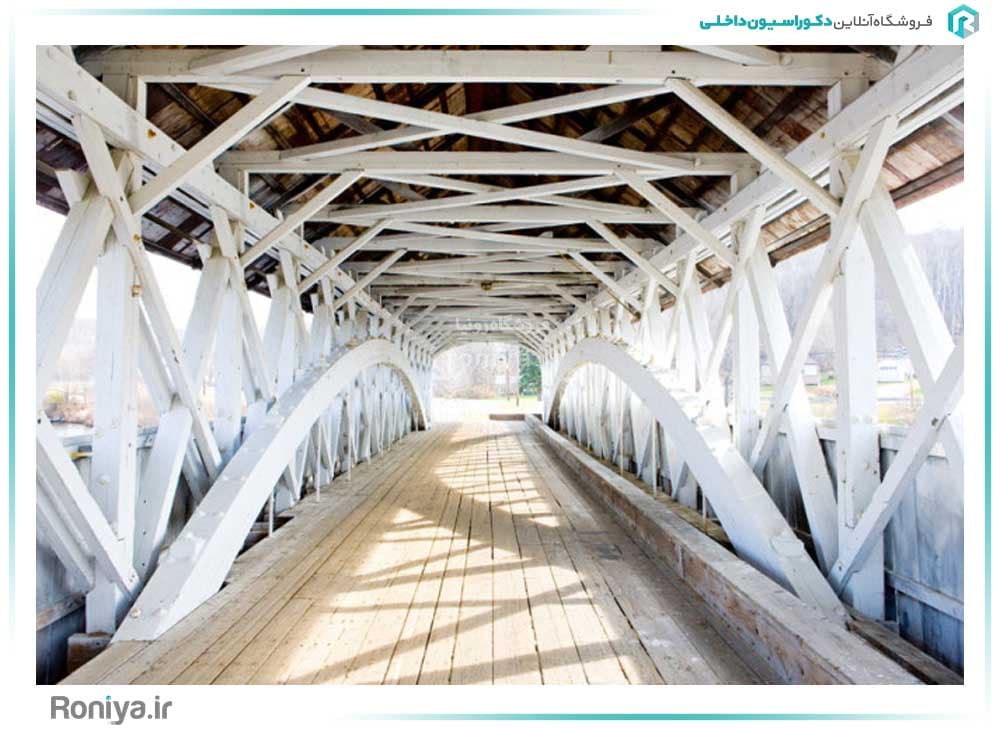 پوستر پل چوبی کد 3DF-011 — تصویر ۳
