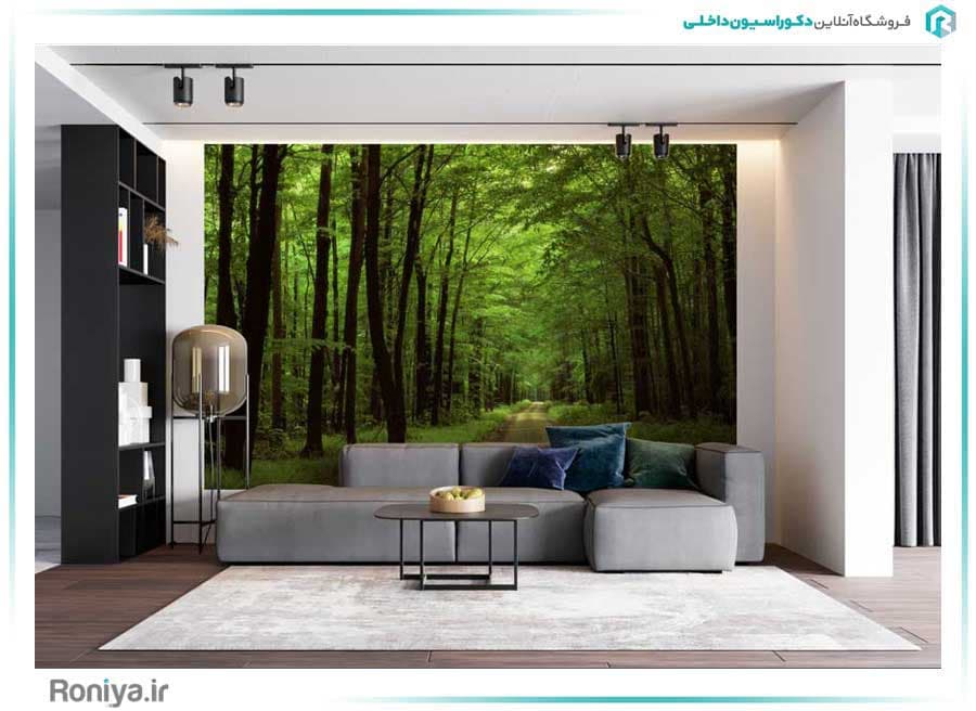 پوستر دیواری طرح جنگل کد NT-108 — تصویر ۲