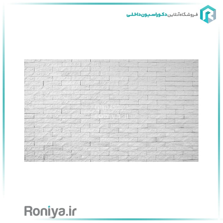 پوستر دیواری آجری سفیدCode-TA-168 — تصویر ۲