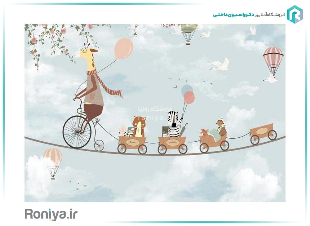 پوستر دیواری جالب برای اتاق کودک CN-0211 — تصویر ۳
