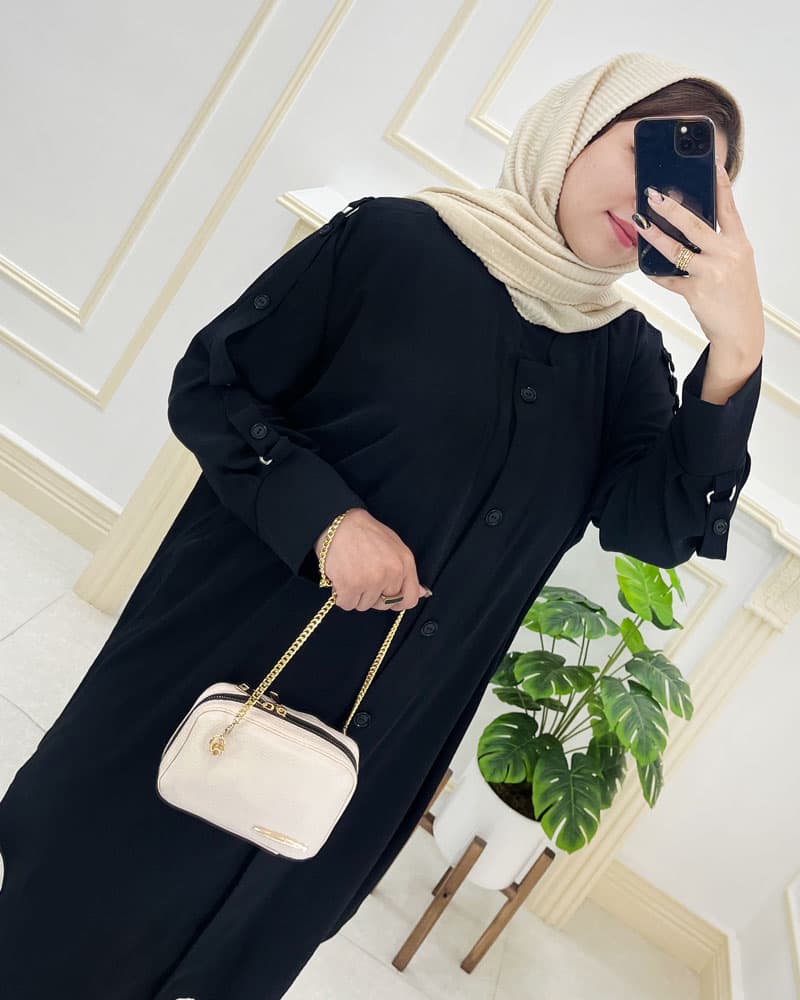 مانتو ابروبادی سایز بزرگ کد 436102 — تصویر ۴