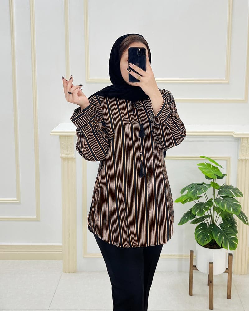 تونیک کراش یقه بندی کد925259 — تصویر ۴