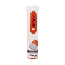 قرص جوشان انرژی فیشر فلکسان 20 عدد Fisher Flexan Energy Effervescent 20 Tabs