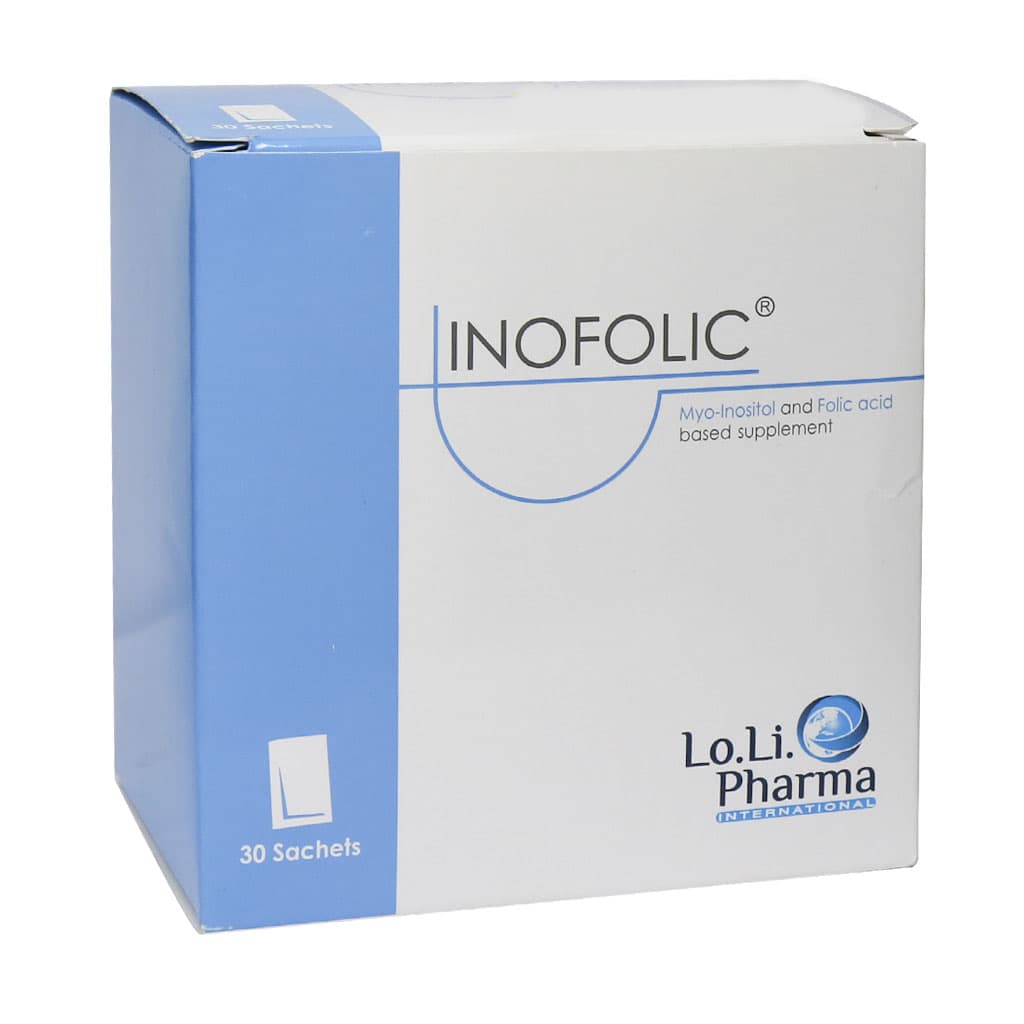 پودر خوراکی اینوفولیک لو لی فارما ۳۰ ساشه Lo Li Pharma Inofolic Dietary Supplement 30 Sachet
