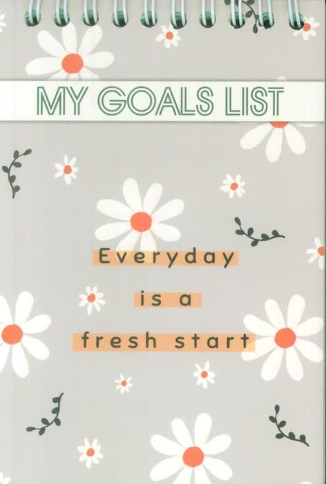 دفترچه یادداشت لیست کارهای من A6 (TO DO LIST،چند طرح)،(سیمی) — تصویر ۳