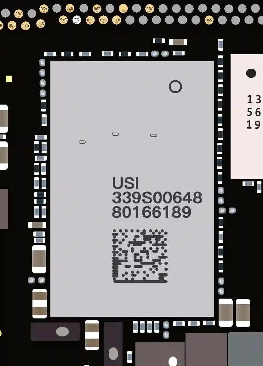 آی سی وای فای و بلوتوث آیفون 11 پرومکس |(U_WLAN_W)IC Wifi And Bluetooth iPhone 11 Pro Max (339S00647)