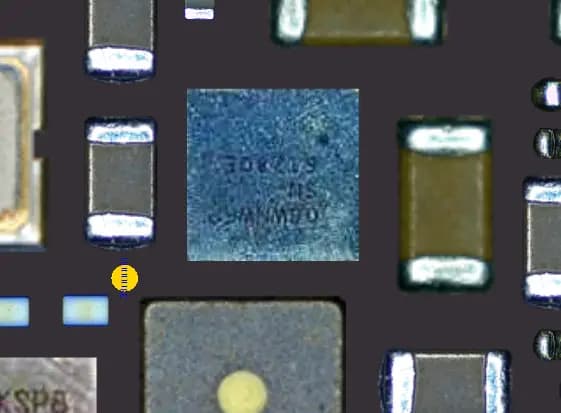 آی سی افزایش دهنده ولتاژ آیفون 12 و 12 پرو | (U4200)(IC DC To DC Converter iPhone 12 Pro / 12 (RT4803AAWSC