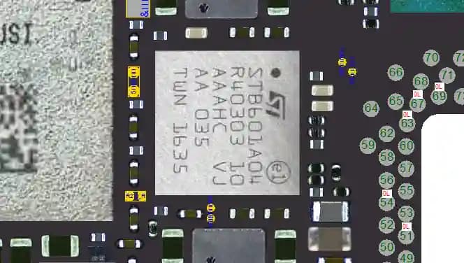آی سی درایور دات پروجکتور آیفون 12 و 12 پرو | (U7000)IC Driver Dot Projector iPhone 12 Pro / 12 (STB601A04)