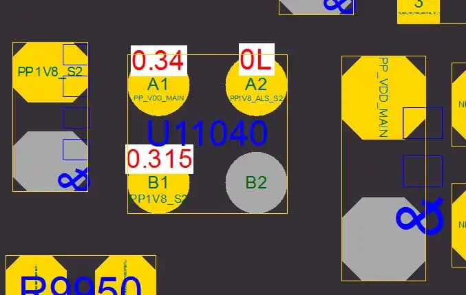 آی سی رگولاتور ال دی اُ آیفون 12 و 12 پرو | (U11040)IC Regulator LDO iPhone 12 Pro / 12 (LP5907UVX-1.875) — تصویر ۳