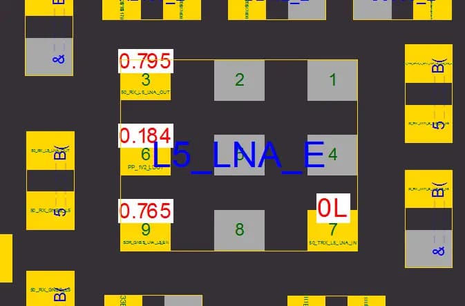 آی سی آمپلی فایر جی پی اس آیفون 12 و 12 پرو | (L5_LNA_E)IC Amplifier GPS iPhone 12 Pro / 12 (SKY53813-34) — تصویر ۳