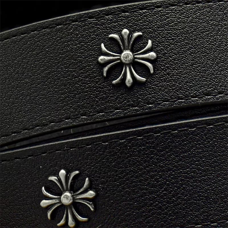کمربند کروم هارتز تسمه کاستوم (Chrome Hearts) — تصویر ۵