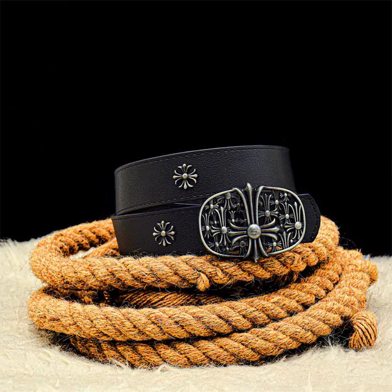 کمربند کروم هارتز تسمه کاستوم (Chrome Hearts)