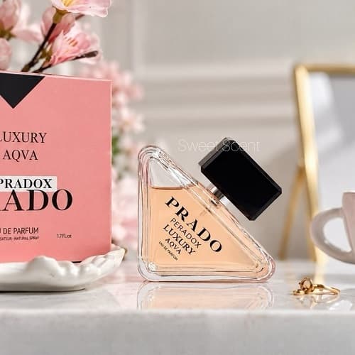 عطر ادکلن زنانه پرادا پارادوکس (لاکچری آکوا) | Prada Paradoxe (Luxury Aqva) حجم 50 میل(شرکتی) — تصویر ۲