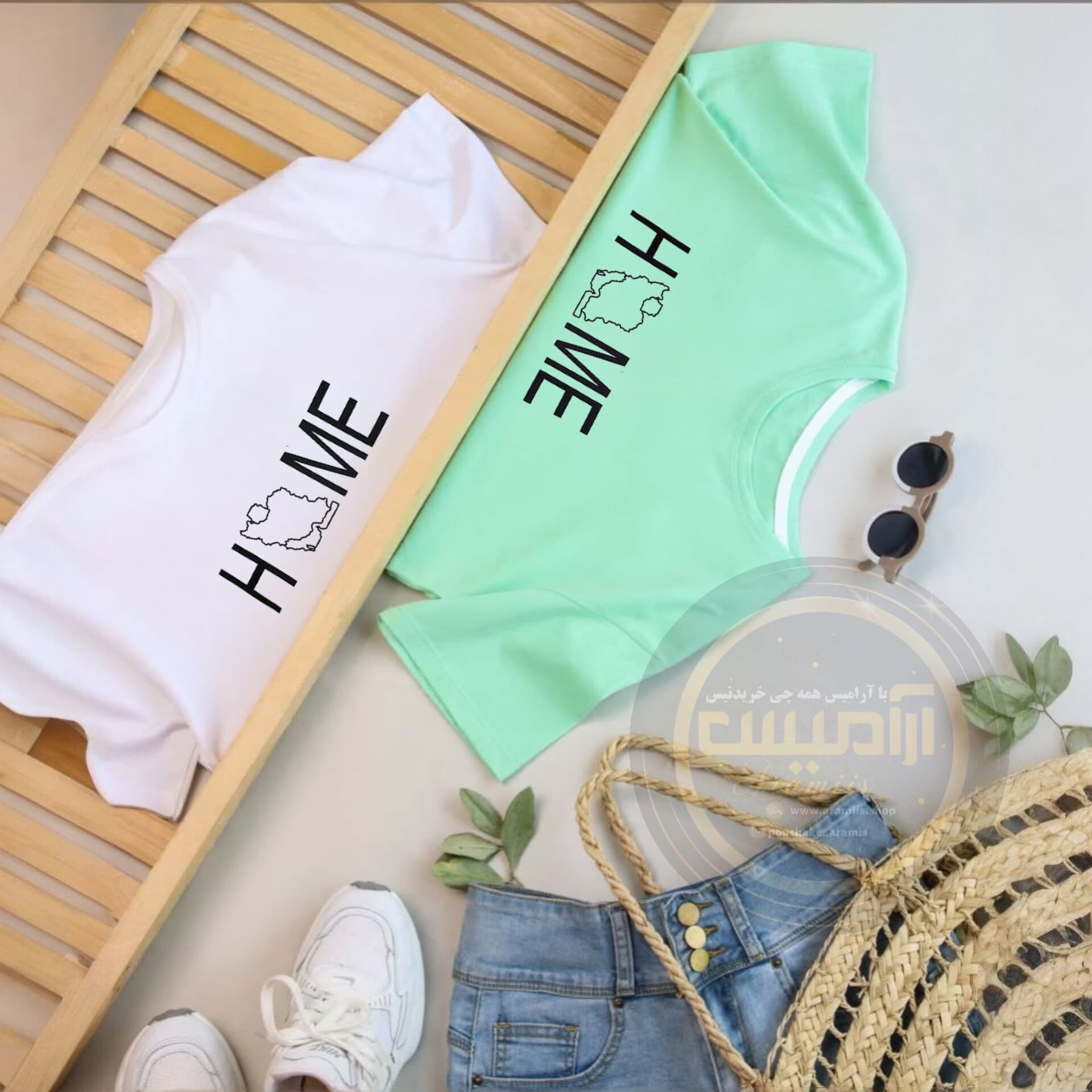 تیشرت پنبه HOME