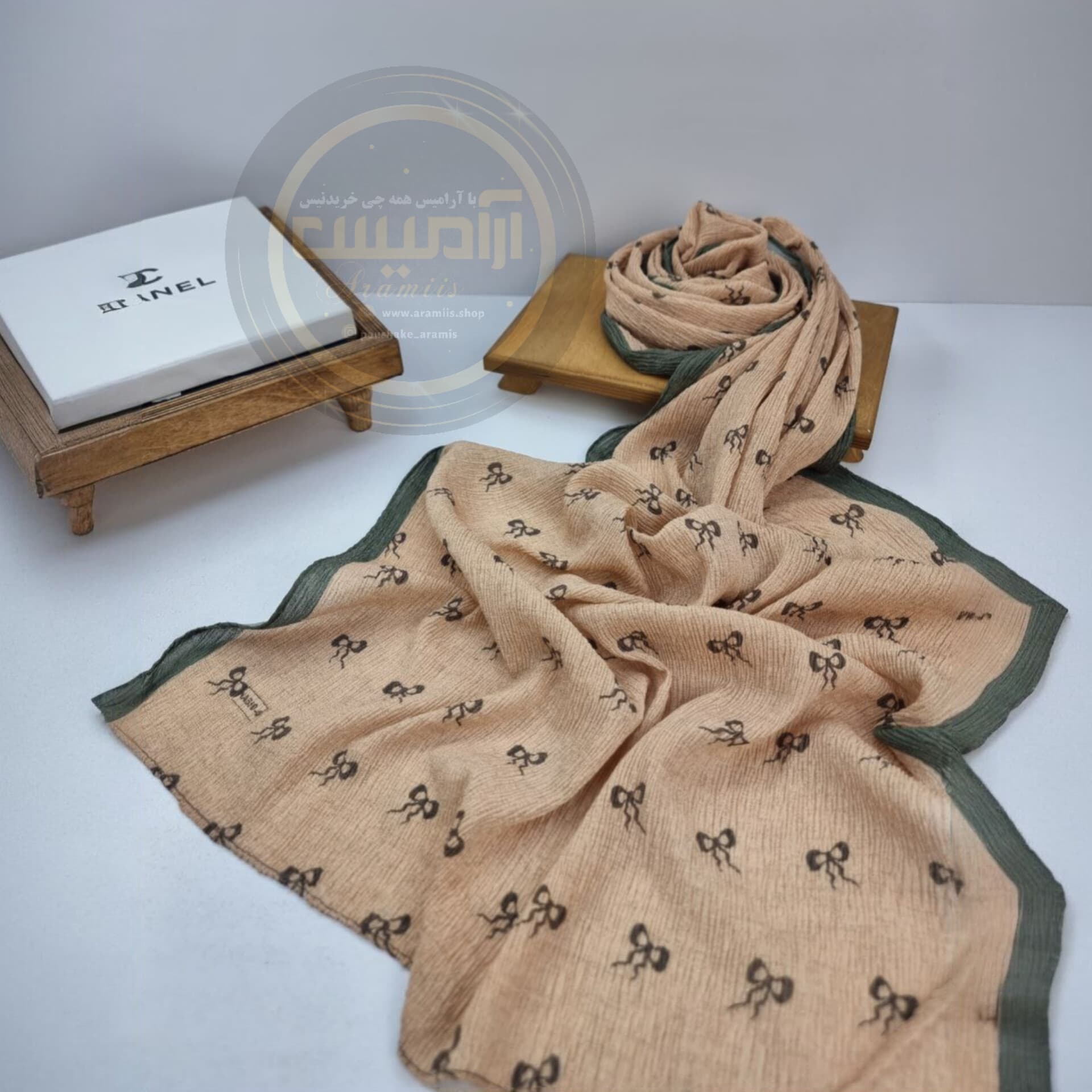 شال وارداتی برشکا پاپیون — تصویر ۵