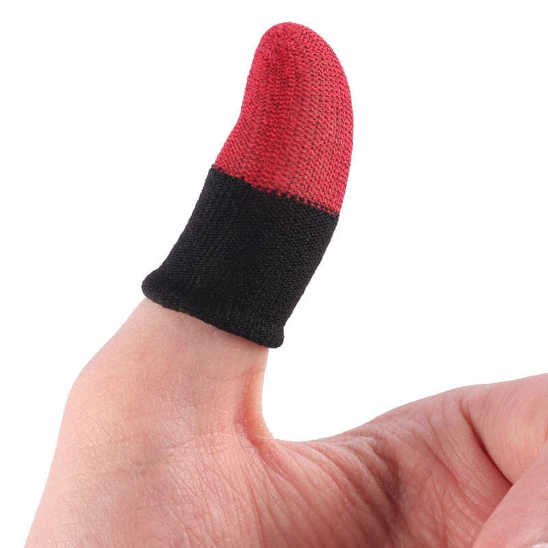 دستکش بازی Finger Sleever فایبر کربن و سیلور — تصویر ۷