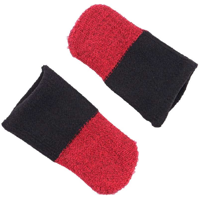 دستکش بازی Finger Sleever فایبر کربن و سیلور — تصویر ۵