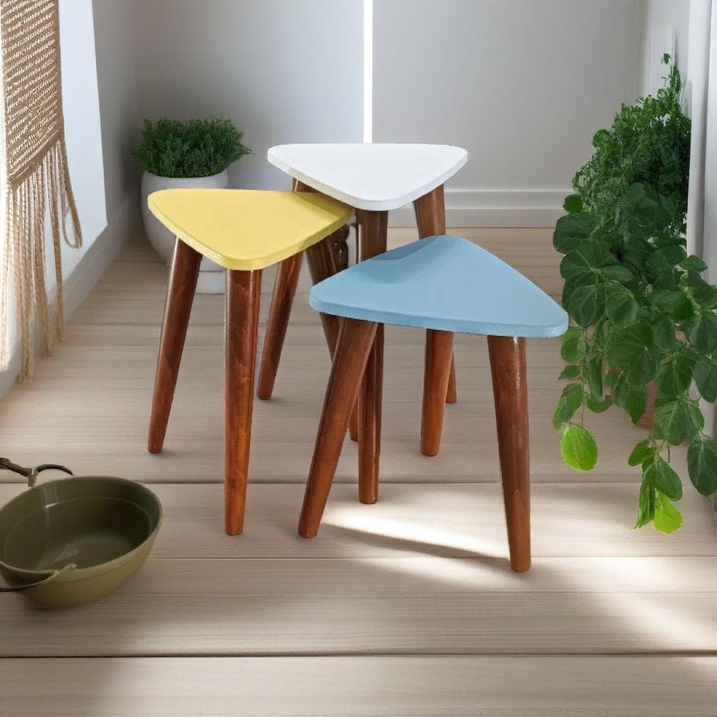 میز عسلی فانتزی رنگی 324کد86 لمین