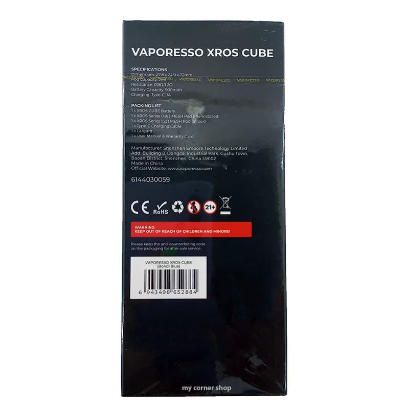 پاد VAPORESSO XROS CUBE کد 024 — تصویر ۲